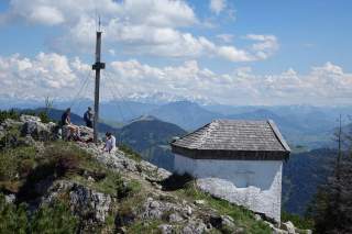 Kapelle auf dem Gipfel des Spitzstein, Foto: Axel Klemmer