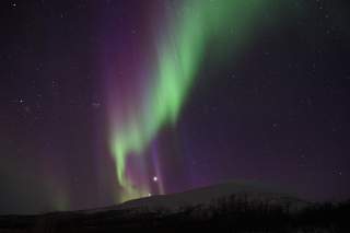 Polarlicht bei Kiruna (Schweden). Foto: pixabay/MartinStr