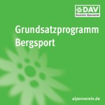 Broschüre Grundsatzprogramm Bergsport